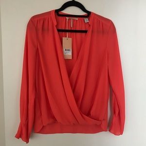 SCOTCH & SODA wrap long sleeve shirt